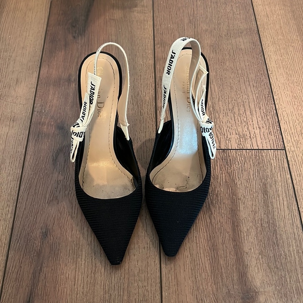 Dior sling back pump size 39